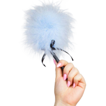 SECRETPLAY - DUSTER MARABOU BLEU CLAIR