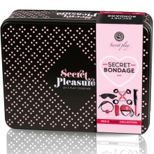 SECRETPLAY - BDSM SET 6 PCS ROUGE COLLECTION