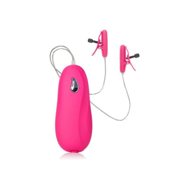 CALEXOTICS - VIBR HEATED NIPPLE TEASERS PINK