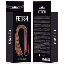 FETISH SUBMISSIVE DARK ROOM - CHICOTE DE COURO VEGANO