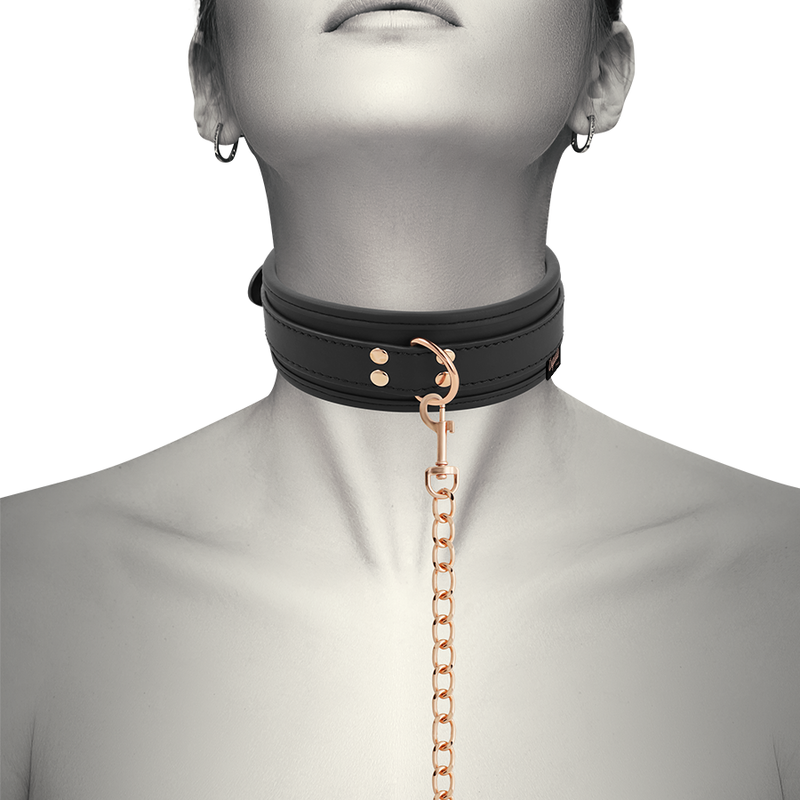 COQUETTE CHIC DESIRE - FANTASY VEGAN LEATHER COLLAR WITH