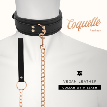 COQUETTE CHIC DESIRE - FANTASY VEGAN LEATHER COLLAR WITH