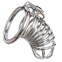 OHMAMA FETISH - METAL CHASTITY CAGE SIZE S