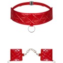 OBSESSIVE - HUNTERIA HANDCUFFS AND CHOKER