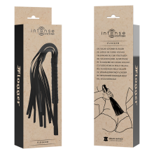 INTENSE - FETISH FLOGGER EN CUIR VÉGÉTALIEN