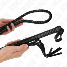 KINK - CHICOTE DE SERPENTE PRETO LONGO 210 CM