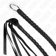 KINK - CHICOTE DE SERPENTE COM ANEL DE MÃO PRETO 65 CM