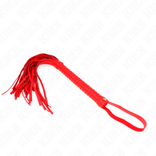 KINK - FRUSTA CON MANICO ROSSO STRUTTURATO 48,5 CM