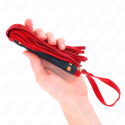 KINK - ROTE WILDLEDER MINI-PEITSCHE 30 CM