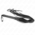 KINK - NEGRO SHORT HANDLE LONG TAIL WHIP 70 CM