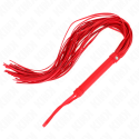 KINK - ROTE WEICH-PVC-PEITSCHE 70 CM