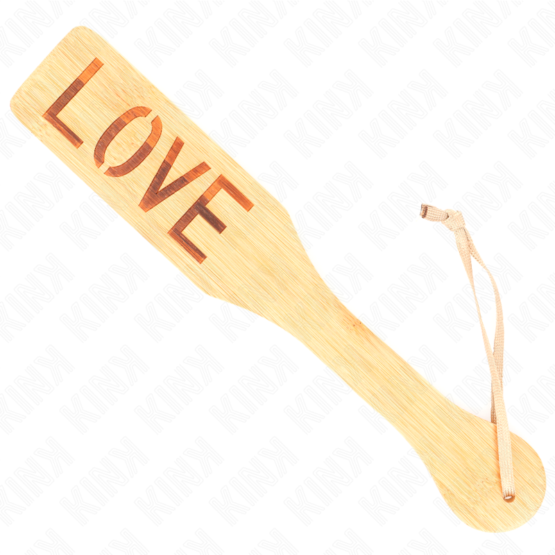 KINK - BAMBOO PALETTE WORD LOVE 32 X 5.5 CM