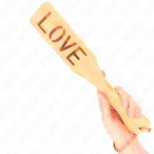 KINK - BAMBUSPALETTE WORT LIEBE 32 X 5,5 CM