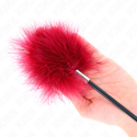 KINK - TICKLE FEATHERS WITH ROSE-SHAPED PADDLE 8 CM