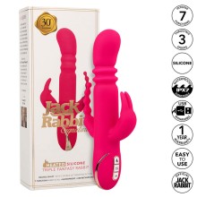 CALEXOTICS - JACK FANTASY VIBRATORE TRIPLO RISCALDATO ROSA