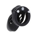 HIDDEN DESIRE - EXTREME CHASTITY COCK CAGE SILICONE SIZE S BLACK