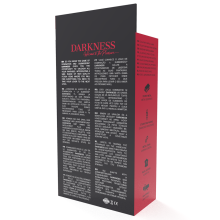 DARKNESS - COLAR COM GRAMPOS DE BICO PRETO