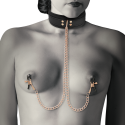 COQUETTE CHIC DESIRE - FANTASY NIPPLE CLAMP NECKLACE WITH