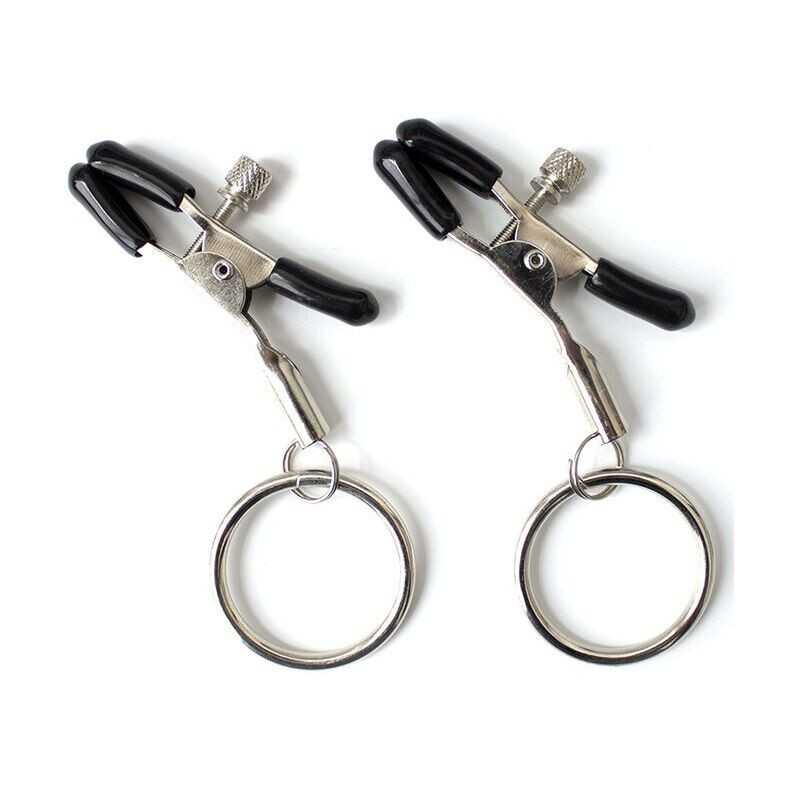 OHMAMA FETISH - NIPPLE CLAMPS WITH RINGS