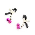 OHMAMA FETISH - NIPPLE CLAMPS WITH PINK BELL