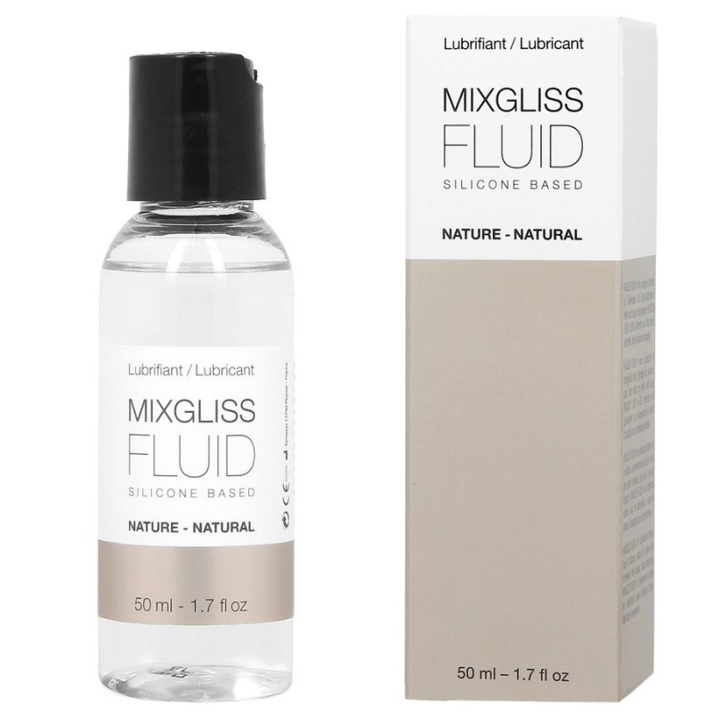 MIXGLISS - LUBRIFICANTE NATURAL BASE DE SILICONE 50ML