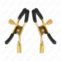 KINK - GOLD NIPPLE CLAMPS 6 CM