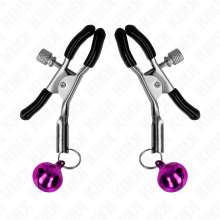 KINK - PURPLE SINGLE BELL NIPPLE CLAMP 6 CM