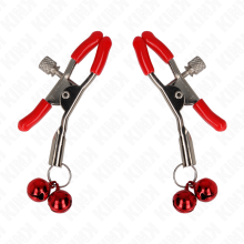 KINK - GRAMPO DE BICO DUPLO VERMELHO VERMELHO 6 CM