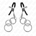 KINK - MORSETTO PER CAPEZZOLO CON 3 O-RING 6 CM