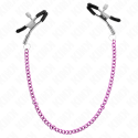 KINK - CHAIN NIPPLE CLAMPS PURPLE 30 CM