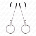 KINK - PINÇAS FINAS COM O-RING 7 CM