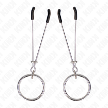 KINK - THIN NIPPLE CLAMPS WITH O-RING 7 CM