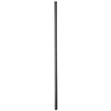 ALL BLACK - 6MM URETHRAL PROBE SILICONE