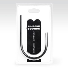 ALL BLACK - 10-MM-HARNRÖHRENSONDE AUS SILIKON