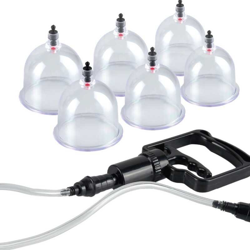 FETISH FANTASY SERIES - CONJUNTO SUCCION 6 PIEZAS FETISH FANTASY SERIES - CONJUNTO SUCCION 6 PIEZAS