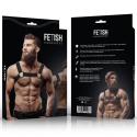 FETISH SUBMISSIVE ATTITUDE - VERSTELLBARER NEOPREN-BRUST-SPORT-HARNESS FÜR MNNER