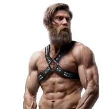 FETISH SUBMISSIVE ATTITUDE - HERREN-HALSBAND AUS ÖKOLEDER MIT