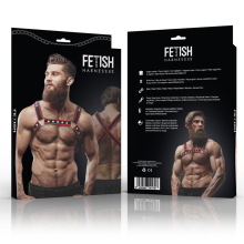 FETISH SUBMISSIVE ATTITUDE - MEN'S ECO-LEATHER CHEST BULLDOG