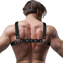 FETISH SUBMISSIVE ATTITUDE - VERSTELLBARER BULLDOG-BRUSTHARNESS