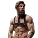 FETISH SUBMISSIVE ATTITUDE - VERSTELLBARER BRUSTHARNESS AUS