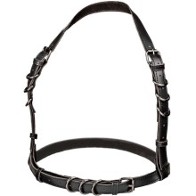 CALEXOTICS - EUPHORIA HALTER BUCKLE HARNESS BLACK