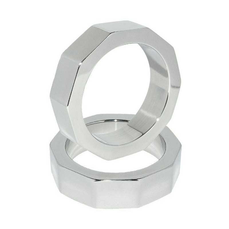 METAL HARD - ANELLO DADO PER PENE E TESTICOLI 50 MM