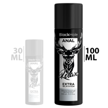 BLACK HOLE - SCHWARZES LOCH-GEL-SILIKON-BASIS-ANAL-DILATION 100