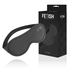 FETISH SUBMISSIVE - MASQUE EN CUIR VÉGAN II AVEC DOUBLURE EN