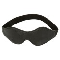 CALEXOTICS - NOCTURNAL EYE MASK PVC LEATHER BLACK