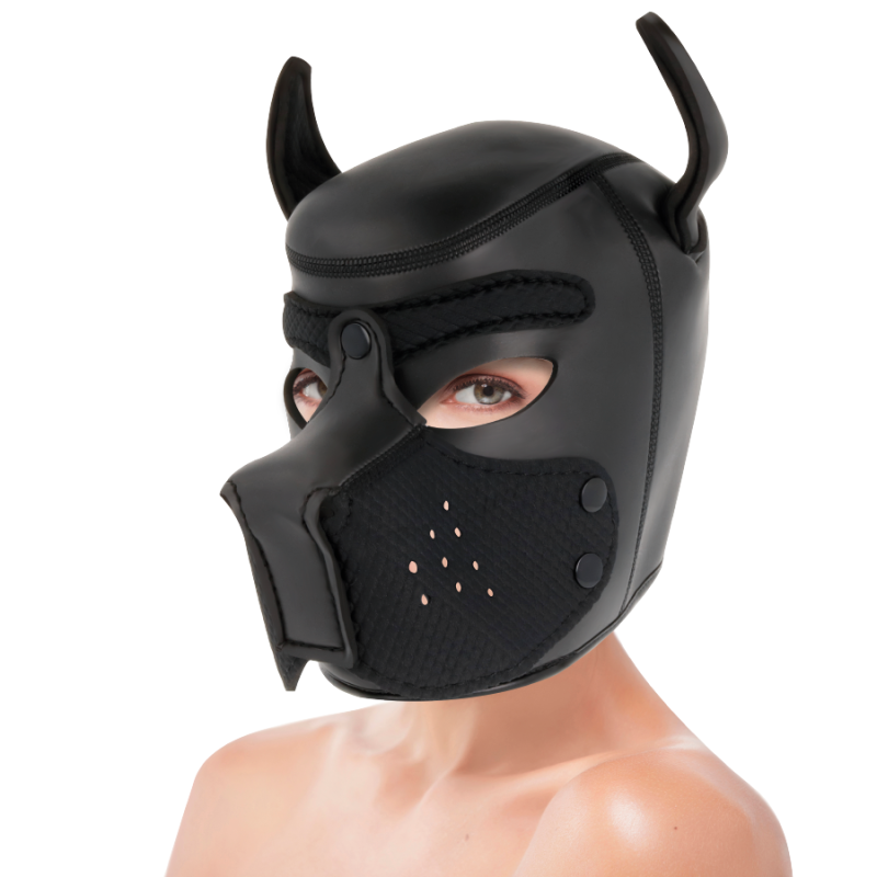 DARKNESS - MSCARA DE NEOPRENE PARA CES COM FOCINHO REMOVÍVEL L DARKNESS - MSCARA DE NEOPRENE PARA CES COM FOCINHO REMOVÍVEL L