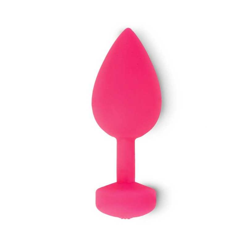 G-VIBE - FUNTOYS GPLUG ANAL RECHARGEABLE VIBRATOR SMALL NEON PINK 3CM