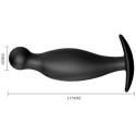 PRETTY LOVE - SILICONE ANAL PLUG 11.7 CM BLACK