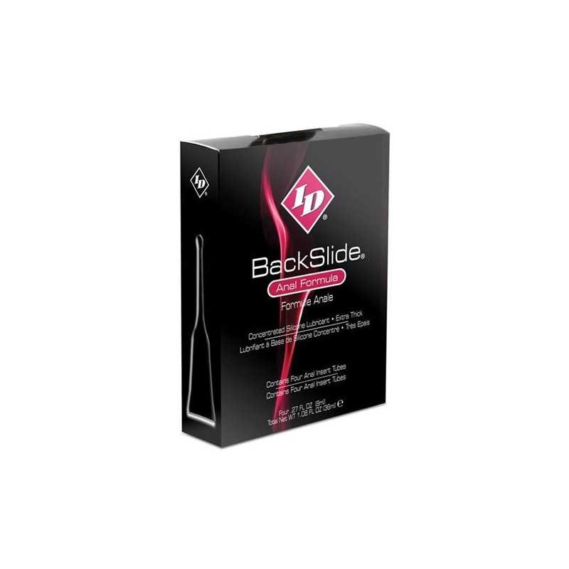 ID BACKSLIDE - ANAL INSERT 4 TUBES 8ML