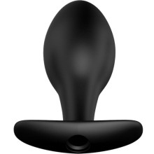 PRETTY LOVE - ANAL PLUG ANCHOR FORM SILICONE 12 VIBRATION MODES BLACK